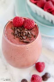 Chocolate Raspberry Smoothie