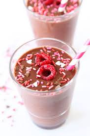 Chocolate Raspberry Smoothie